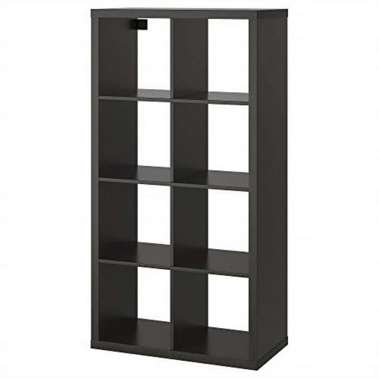 ikea 202.758.85 kallax shelf black brown