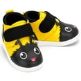 thumbnail image 1 of ikiki Bee Squeaky Toddler Shoes | Black/Yellow, 1 of 7