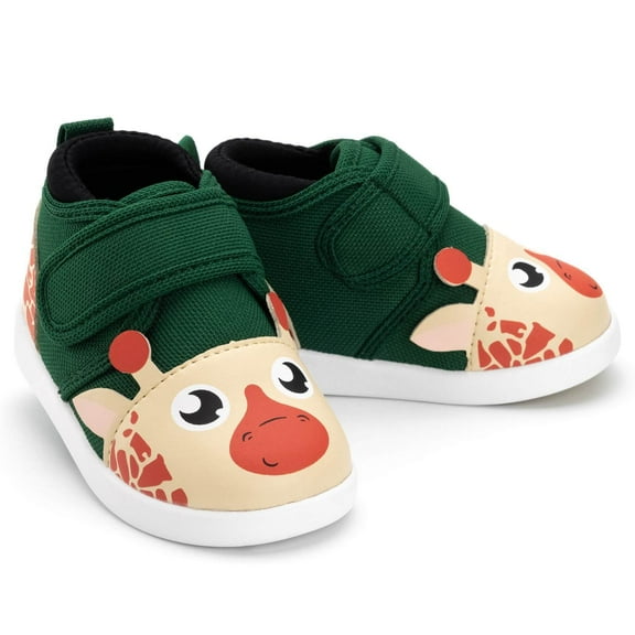 ikiki Giraffe Squeaky Toddler Shoes | Green
