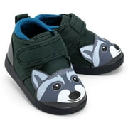 ikiki Raccoon Squeakerless Toddler Shoes | Gray