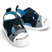 ikiki Shark Squeaky Toddler Sandals | Blue