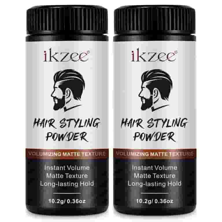 ikzee Hair Styling Powder For All Hair Types, Texturizing and ikzee Hair Styling Powder For All Hair Types, Texturizing and