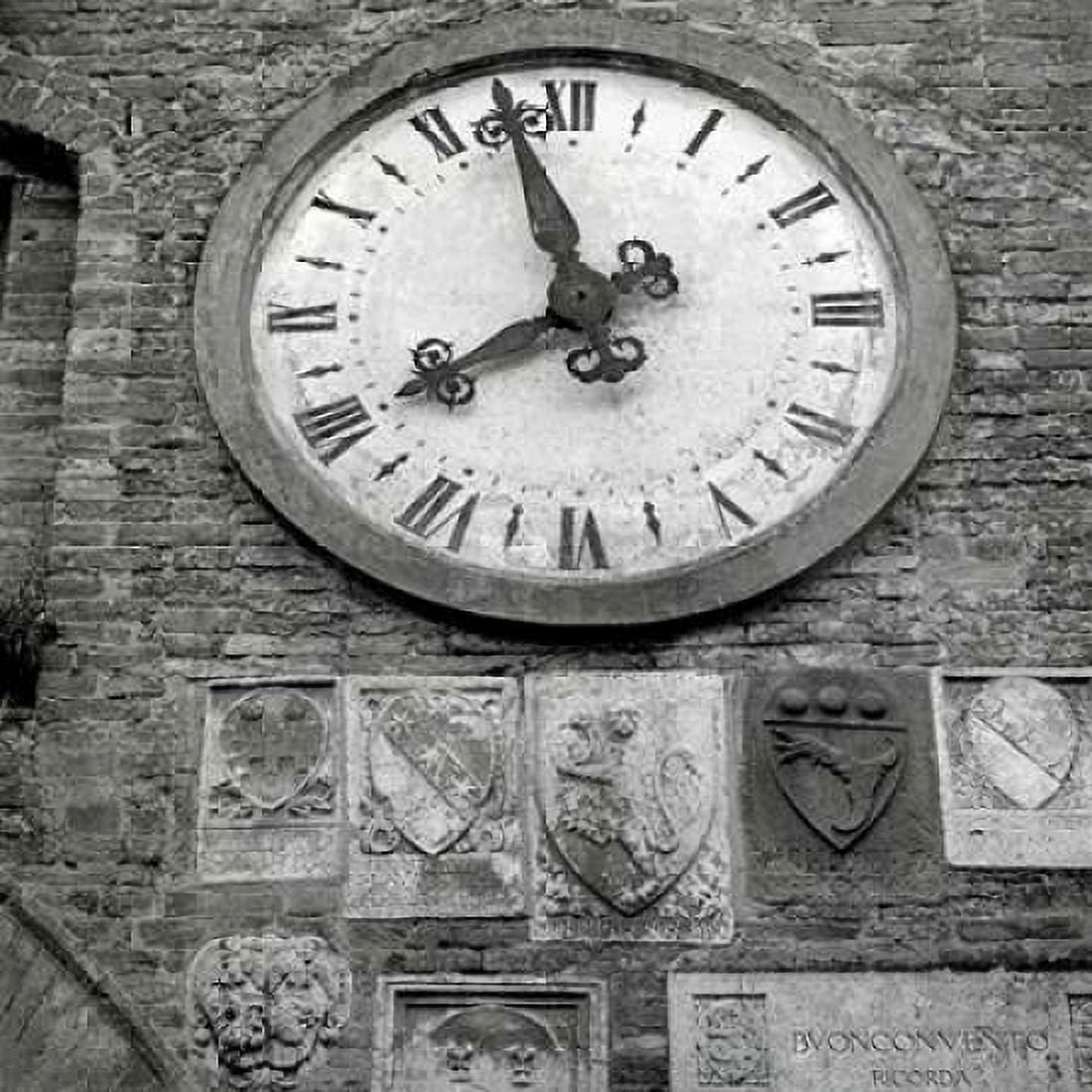 il Grande Orologio - 3 Canvas Art - Alan Blaustein (24 x 24)