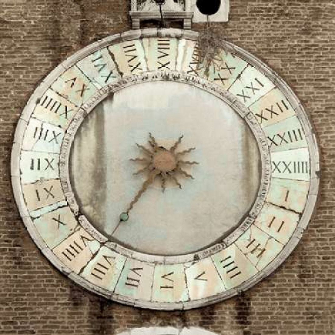 il Grande Orologio - 5 Canvas Art - Alan Blaustein (24 x 24)