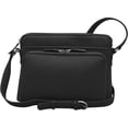 thumbnail image 1 of ili New York Genuine Leather RFID Blocking Crossbody Shoulder Bags for Women (Black, One Size), 1 of 3