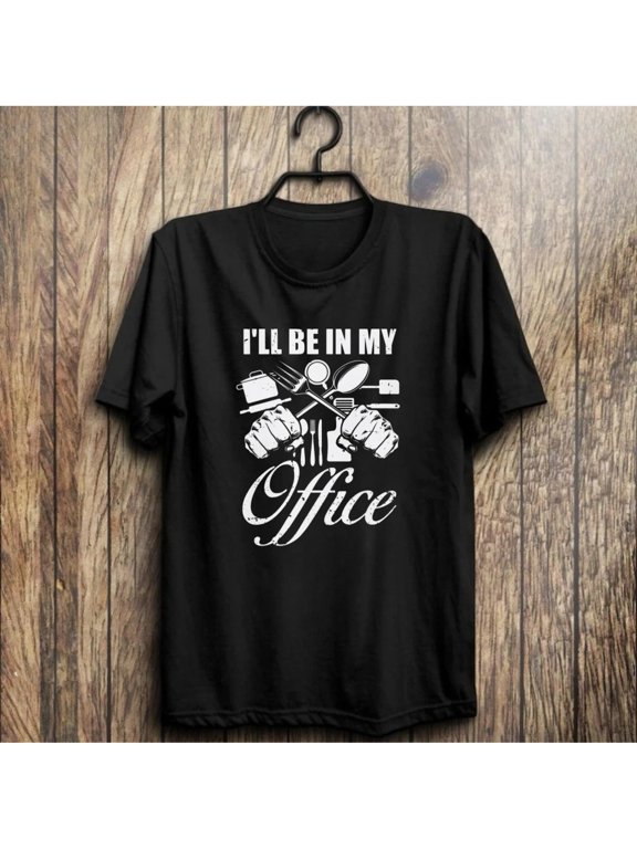 ill kitchen cookware graphic t shirt men chef print tee cotton shirt cooking lover restaurant hobby tops