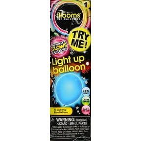 illooms Blue Light Up Balloon 1Pk
