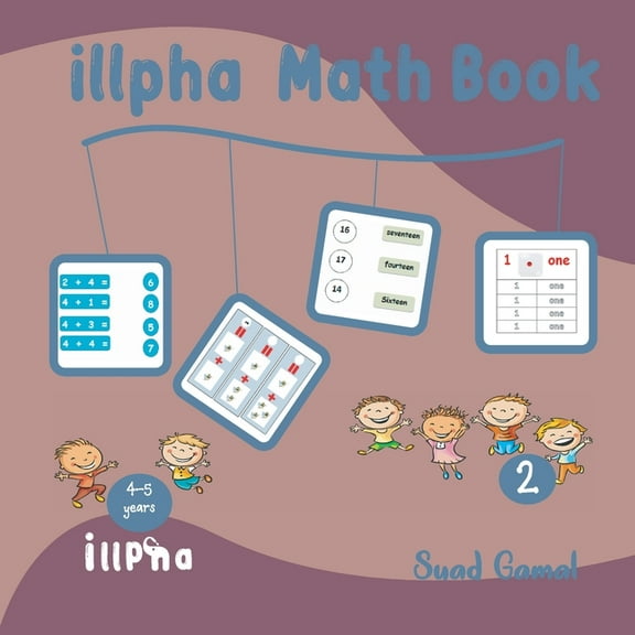 illpha Math Book (Level 2): learn children to write numbers with words and letters, (Paperback)