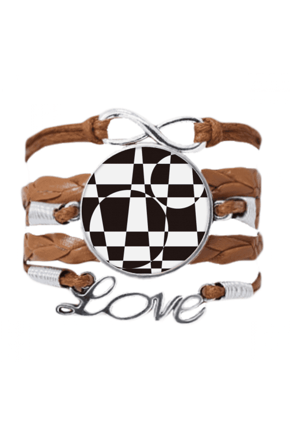 illusion line loop repeat stitching bracelet chain ornament wristband