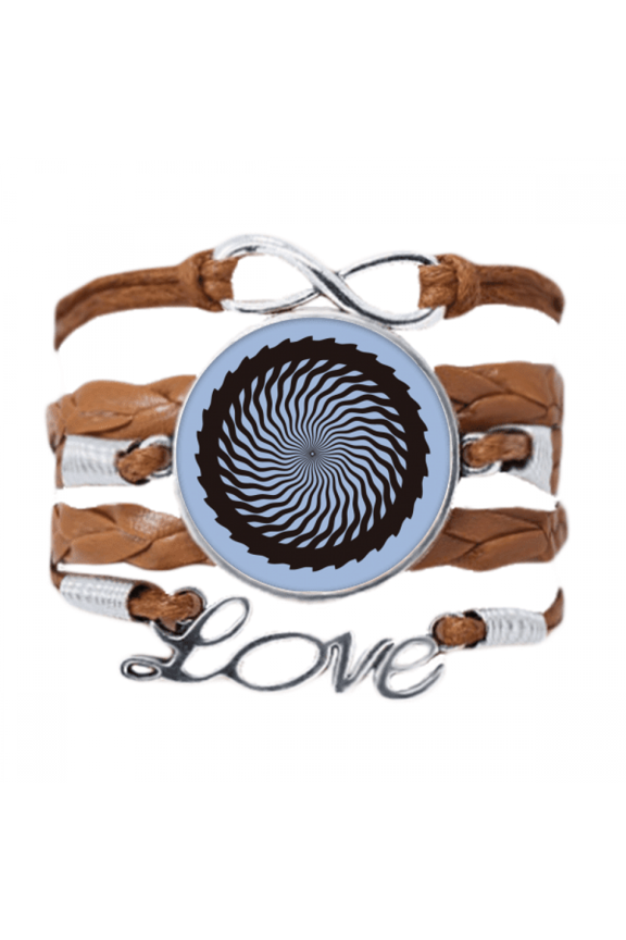 illusion line repeat ripple bracelet chain ornament wristband