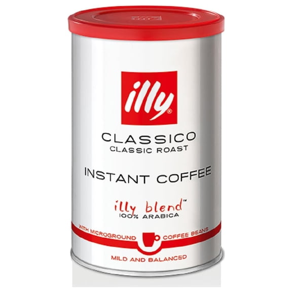 illy Instant Coffee, Classico Medium Roast, 100% Arabica, 3.3 oz