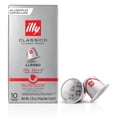 thumbnail image 1 of Illy Espresso Compatible Capsules, Classico Lungo Medium Roast, 100% Arabica, 10-Count, 1 of 6
