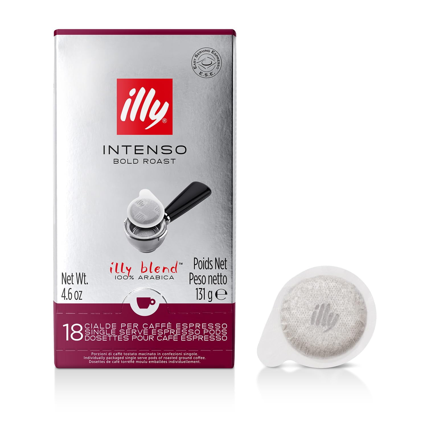 illy E.S.E. Coffee SingleServe Coffee Capsules & Pods Coffee Pods