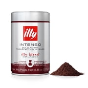 illy Ground Drip Coffee, Intenso Bold Roast, 100% Arabica, 8.8 oz