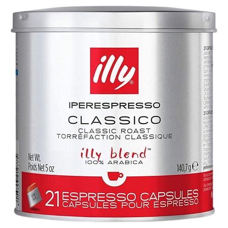 ILLY CLASSICO IPERESPRESSO CAPSULES, MEDIUM ROAST ESPRESSO COFFEE,...