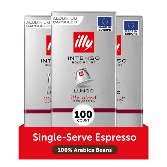 illy Espresso Coffee Pods for Original Machines, Classico Medium Roast, 10 Ct (Pack of 10)