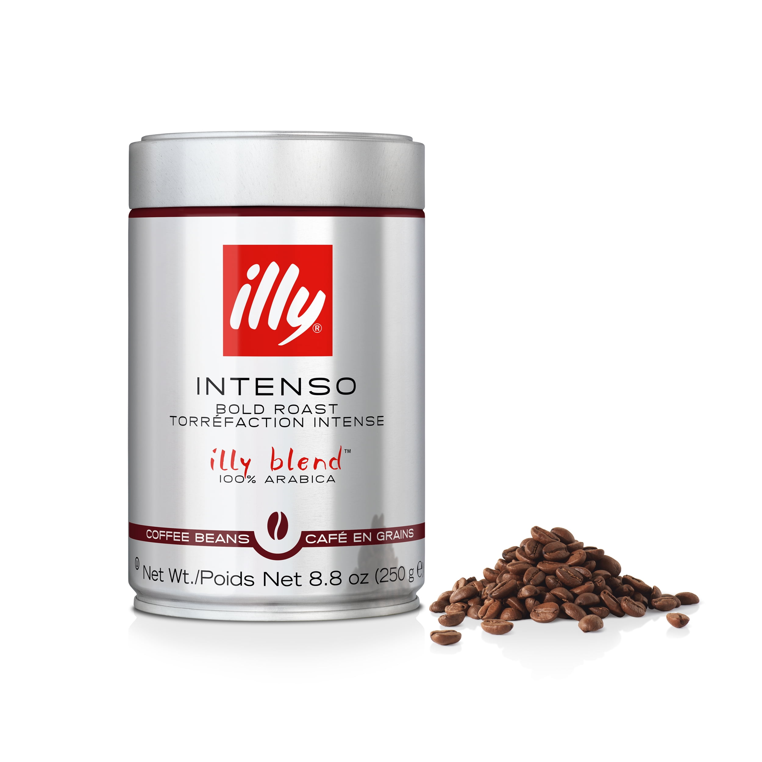 illy Whole Bean Coffee Intenso Bold Roast, 8.8 Oz