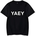thumbnail image 1 of im_siowei Yaey Merch Short Sleeve T-shirt Unisex Fashion Crew Neck Top, 1 of 2