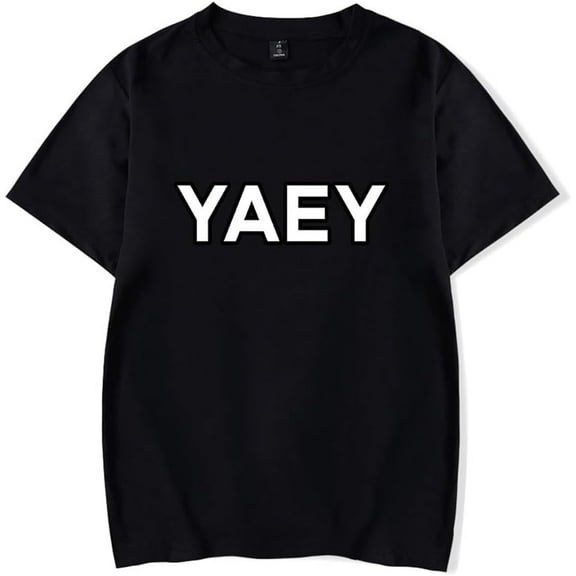 im_siowei Yaey Merch Short Sleeve T-shirt Unisex Fashion Crew Neck Top
