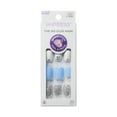 thumbnail image 1 of KISS imPRESS Design  Press on Nails, I'd Rather Be, White, Short Squoval, 30 Count, 1 of 10