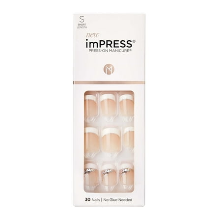 KISS imPRESS Press-on Manicure - Believe, Short