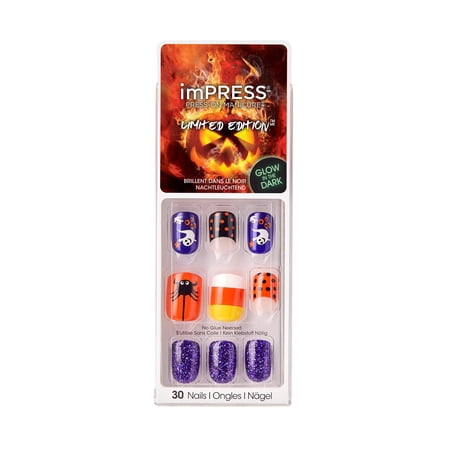 imPRESS Press-on Manicure Kit - Halloween Designs in Scare Night