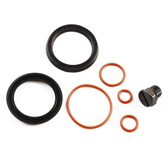 imUfer Diesel Filter Housing Seal Kit And Black Bleed Screw For 6.6L GM Duramax