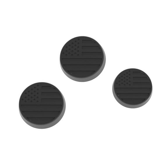 imUfer For 2018-2023 Wrangler JL 2020-2023 Gladiator JT Keyhole Cover Magnetic Door Lock Cover