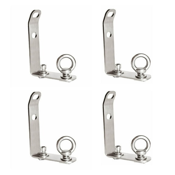 imUfer For Ladder Firewood Skis Snowboard Kayak Rooftop Racks Load Stops Replacement T-Slot Truck Cross Bar(4Pcs)
