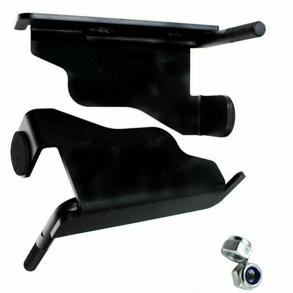 imUfer Steel Front Foot Pegs Door Hinges Ladder Metal Folding Pedals For 2007-2021 Jeep Wrangler JK JL JT