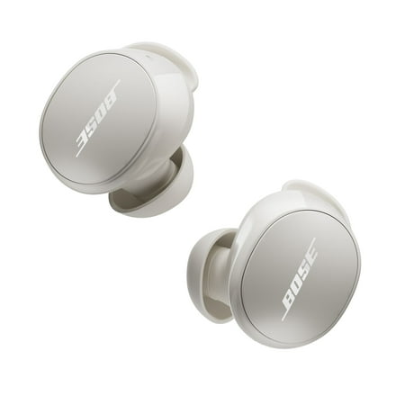 Bose QuietComfort Wireless Earbuds, Noise Cancelling Bluetooth Headphones, White Smoke