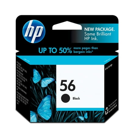 HP Inc. HP 56 (C6656AN) Black Original Ink Cartridge