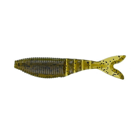 Yamamoto 4" ZAKO GREEN PUMPKIN W/ BLACK FLAKE (6 PACK)