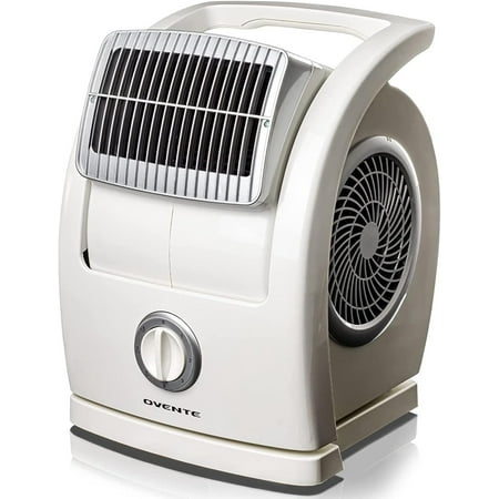 Ovente Portable Electric 15.4 inches 90° Oscillating 45° Pivoting Head 3 Speeds Floor Fan, Manual Knob Low-Noise Tech, Easy Clean Filter Cool Air Breeze, Indoor, Bedroom, Home, Office, White BF74W