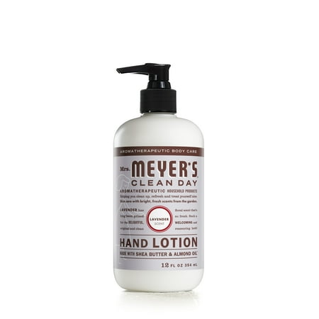 Mrs. Meyer's Clean Day Hand Lotion, Lavender Scent, 12 Ounce Bottle