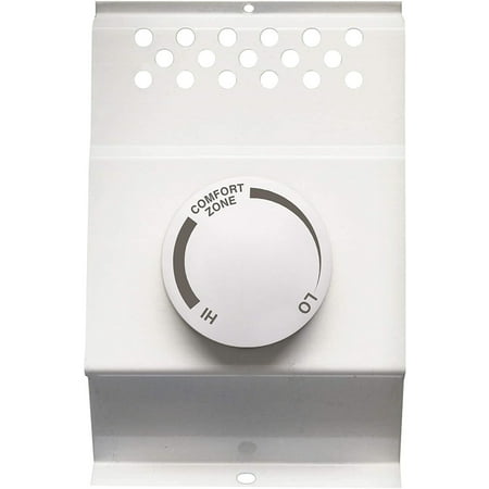 Cadet Heating and Cooling Dial Single Pole Line Voltage Baseboard Thermostat