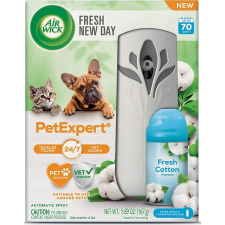 Air Wick Freshmatic Pet Air Freshener Starter Kit - Linen - 5.89oz/2pk