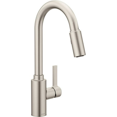 Moen 7882 Genta Lx Pull-Down Spray Kitchen Faucet - Spot Resist Stainless