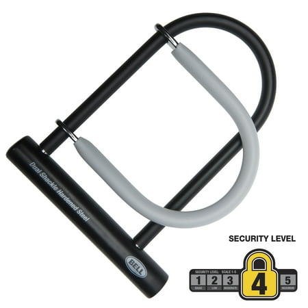 Bell Sports Catalyst 350 Double Shackle Bicycle U-Lock, Black