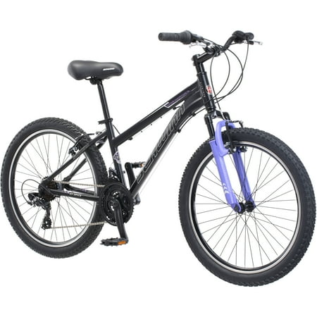 Schwinn Sidewinder Mountain Bike 24 in wheels Black Purple 21 speeds steel frame BrickSeek