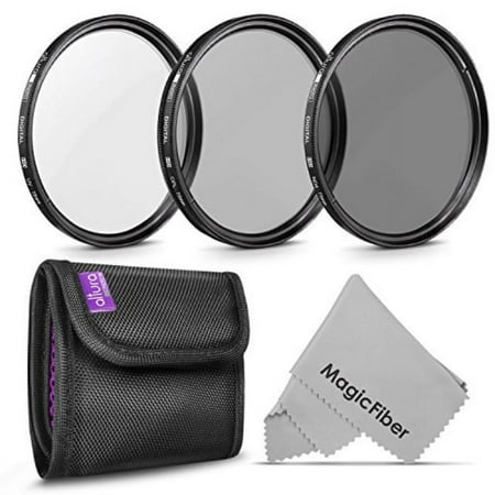 72MM Altura Photo Professional Photography Filter Kit (UV, CPL Polarizer, Neutral Density ND4) for Camera Lens with 72MM Filter Thread + Filter Pouch