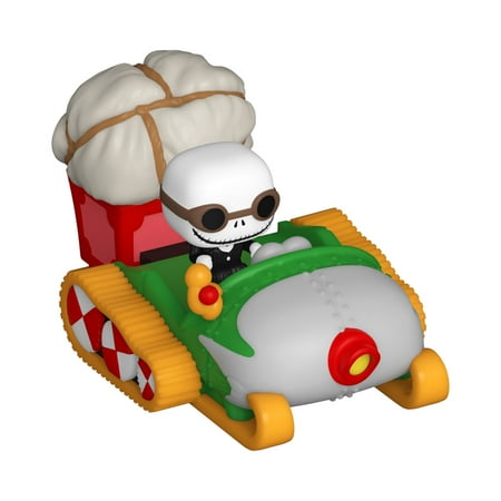 Funko Bitty POP! Ride: The Nightmare Before Christmas - Jack Skellington with Snowmobile, Collectible Vinyl Figure