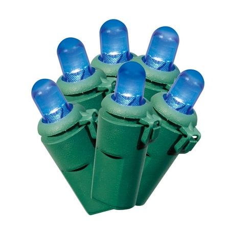 Holiday time blue mini lights outlet