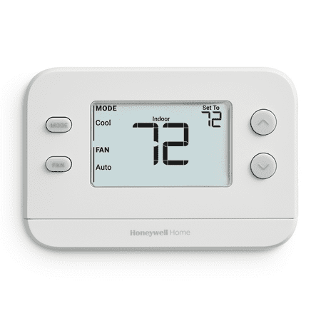 Honeywell Thermostat, Digital Non-Programmable Thermostat, White