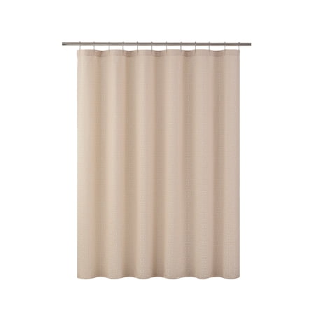 Martex Arcadia Dune Shower Curtain, 72" x 72", Pebble