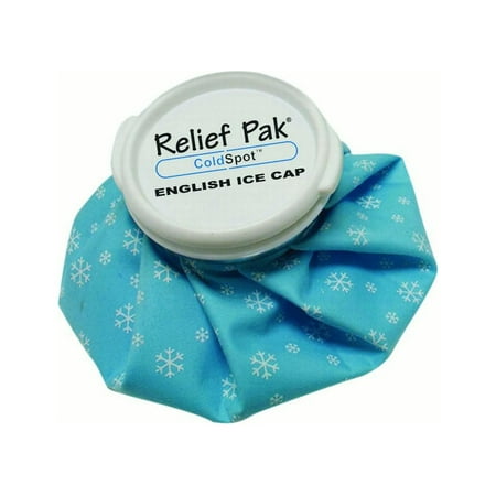 Relief Pak English Ice Cap Reusable Ice Bag, 6" Diameter