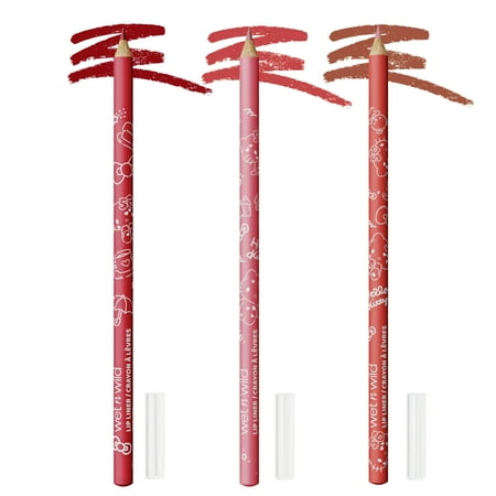 wet n wild Hello Kitty 3-Piece Lip Liner Pencil Set