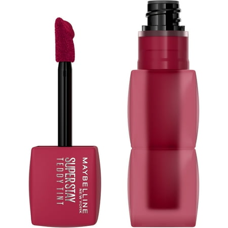 Maybelline Super Stay Teddy Tint, Long Lasting Matte Lip Stain, Wild At Heart, 0.17 fl oz