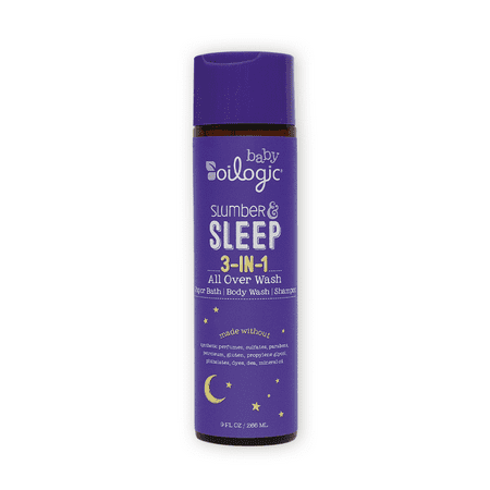 Oilogic 3 in 1 Slumber & Sleep Baby Safe Essential Oil Vapor Bath & Shampoo, 9 fl oz