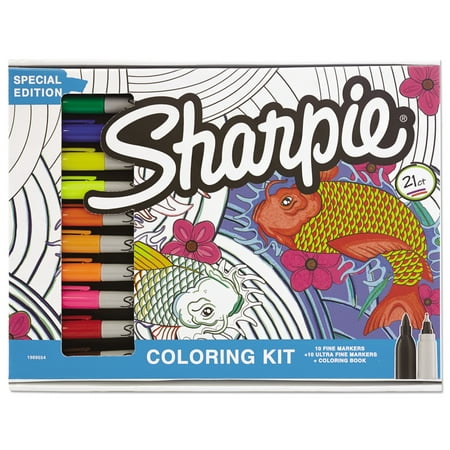 Sharpie Aquatic Coloring Kit